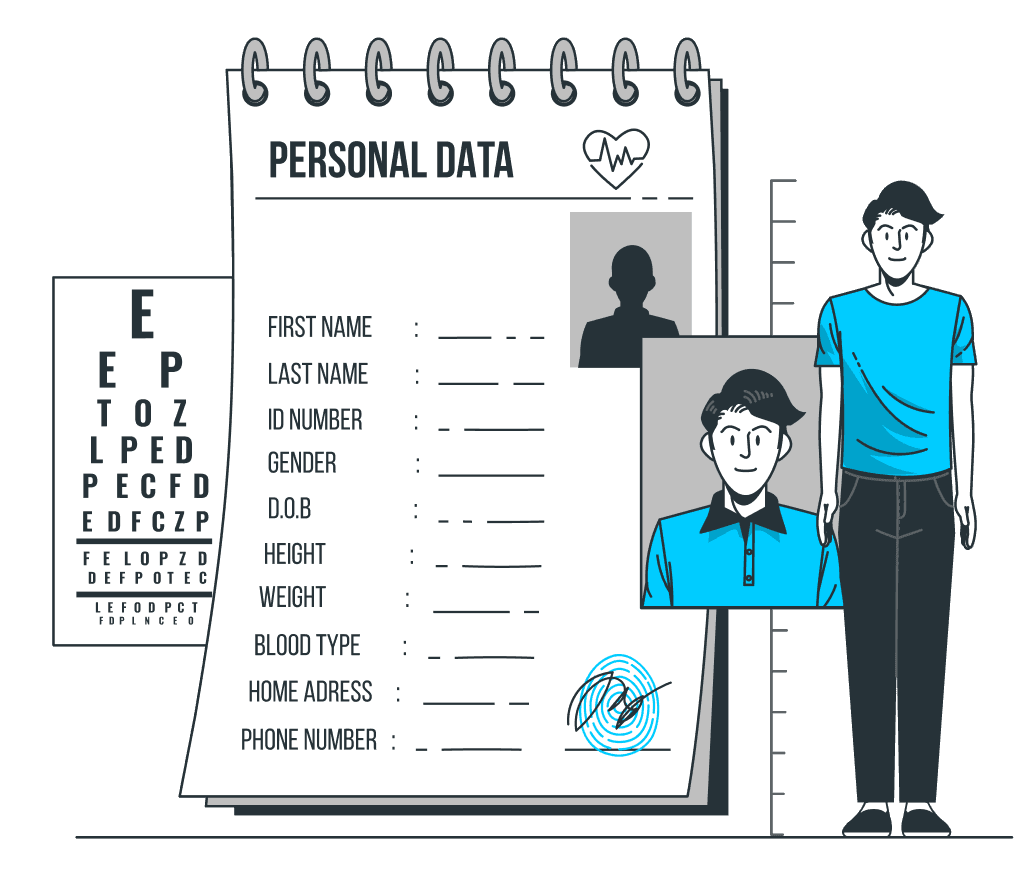 Medical professionals reviewing patient data